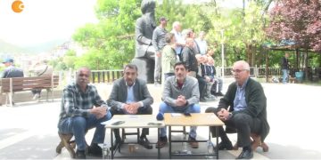 87. Yıldönümünde Dersim Tertelesi. Konuklar: Selman Yeşilgöz Dersim Araştırmaları Merkezi (DAM) Kurucularından, Cevdet Konak Dersim Belediyesi Eşgenel Başkanı. Musa Kulu, DAD Eski Eşgenel Başkanı.