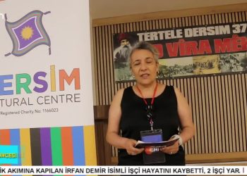 87. Yılında Dersim Tertelesi – Katledilen Canlar Londra’da Anıldı.