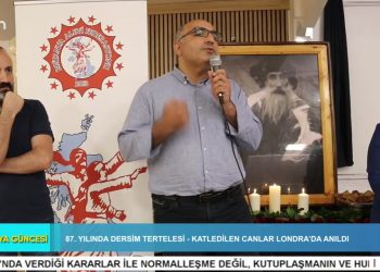 87. Yılında Dersim Tertelesi – Katledilen Canlar Londra’da Anıldı.