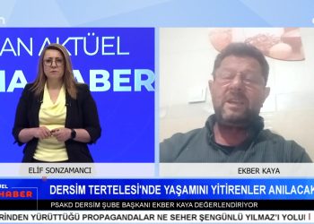 Alevi Örgütlerinden MEB’in Yeni Medrese Müfredatına Tepki – CHP Ve AKP Arasında 8 Yıl Sonra İlk Görüşme – Ankara Avşar Köylüleri El Arabası İle Evlerine Su Taşıyor – Elif Sonzamancı’nın Sunduğu Can Aktüel Ana Haber Programının Konuğu PSAKD Dersim Şube Başkanı Ekber Kaya.