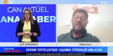 Alevi Örgütlerinden MEB’in Yeni Medrese Müfredatına Tepki – CHP Ve AKP Arasında 8 Yıl Sonra İlk Görüşme – Ankara Avşar Köylüleri El Arabası İle Evlerine Su Taşıyor – Elif Sonzamancı’nın Sunduğu Can Aktüel Ana Haber Programının Konuğu PSAKD Dersim Şube Başkanı Ekber Kaya.