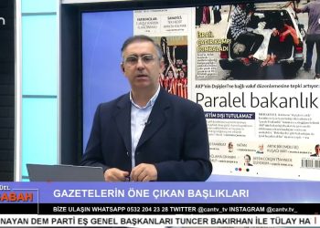 Attilâ Taş’ın sunumuyla Can Aktüel Bu Sabah programının konuğu Avukat Sadık Eral.