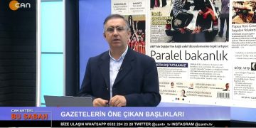 Attilâ Taş’ın sunumuyla Can Aktüel Bu Sabah programının konuğu Avukat Sadık Eral.