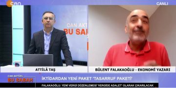 Attilâ Taş’ın sunumuyla Can Aktüel Bu Sabah programının konuğu Ekonomi yazarı Bülent Falakoğlu 2. Bölüm