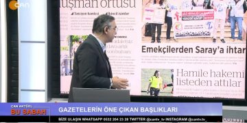 Attilâ Taş’ın sunumuyla Can Aktüel Bu Sabah programının konuğu HEDEP Merkez Yürütme Kurulu Üyesi Elif Bulut