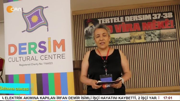 87. Yılında Dersim Tertelesi – Katledilen Canlar Londra’da Anıldı.