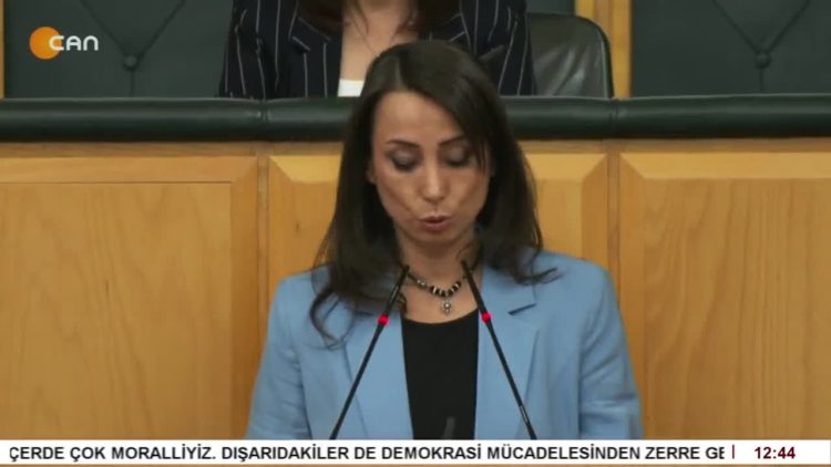 DEM Parti Grup Başkanvekili Tülay Hatimoğulları Konuşuyor.
