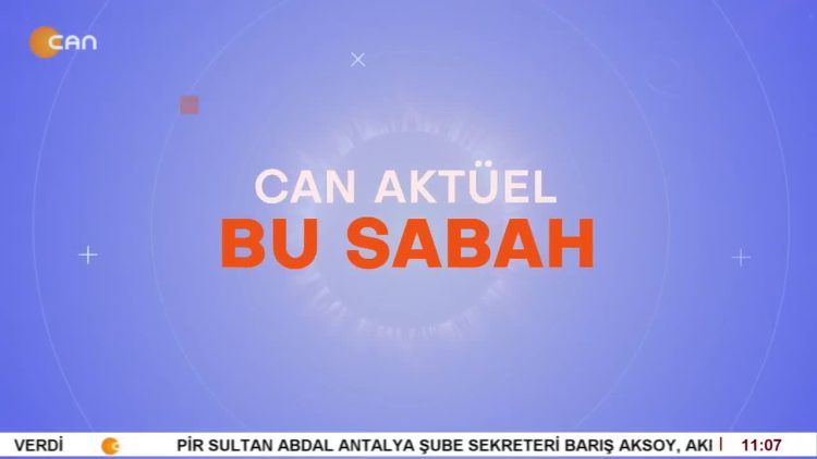 Attilâ Taş’ın sunumuyla Can Aktüel Bu Sabah programının konukları Eğitim-Sen Genel Sekreteri Zülküf Güneş ve Gazeteci Veli Büyükşahin. 2 Bölüm