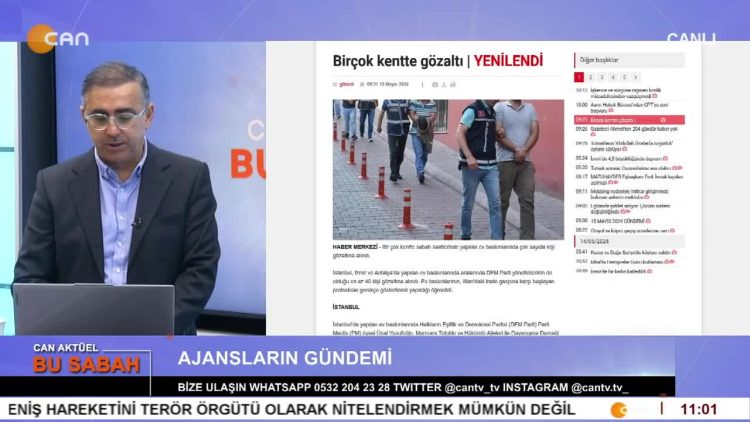 Attilâ Taş’ın sunumuyla Can Aktüel Bu Sabah programının konuğu Ekonomi yazarı Bülent Falakoğlu 2. Bölüm