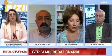 Cemevi Başkanlığı, Hacı Bektaş Anmasına Müdahale Etmek İstiyor – Gerici Müfredat Onandı – Elif Sonzamancı’nın Hazırlayıp Sunduğu Bizim Gündem Programının Konukları ABF Genel Başkanı Mustafa Aslan, Gazeteci Cemal Turan, Gazeteci Nilgün Mete
