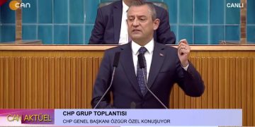 CHP Grup Toplantısı. CHP Genel Başkanı Özgür Özel Konuşuyor.