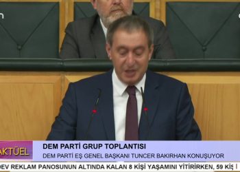 DEM Parti Grup Başkanvekili Tuncer Bakırhan Konuşuyor.