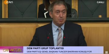 DEM Parti Grup Başkanvekili Tuncer Bakırhan Konuşuyor.