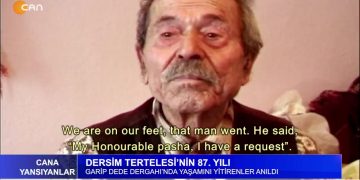 Dersim Tertelesi’nin 87. Yılı, Garip Dede Dergahı’nda Yaşamını Yitirenler Anıldı.