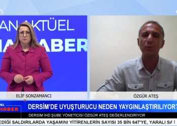 Dersim’de Uyuşturucu Neden Yaygınlaştırılıyor? – Eren Odabaşı’nın Tahliyesine Karar Verildi – Suruç Katliamında Yitirilenler Anıldı – Cumartesi Anneleri’nin 1000. Buluşması – Elif Sonzamancı İle Can Aktüel Ana Haber’in Bugünkü Konuğu Dersim İHD Şube Yöneticisi Özgür Ateş.