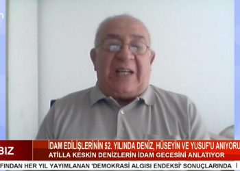 İdam Edilişlerinin 52. Yılında Deniz, Hüseyin Ve Yusuf’u Anmak – İdamla Yargılanan Atilla Keskin Denizleri Anlatıyor – Abidin Çetin’in Hazırlayıp Sunduğu Nabız Programının Konuğu Atilla Keskin