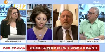 Kobane Davası’nda Sona Doğru – Cemevi Başkanlığı Aydınlatma Desteği Verilen Cemevlerini Açıkladı – Elif Sonzamancı’nın Sunduğu Bizim Gündem Programının Konukları, Gazeteci Cemal Turan, Gazeteci Nilgün Mete Ve DEM Parti Muş Milletvekili Sezai Temelli