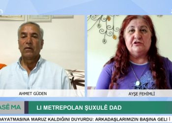 LÎ METREPOLAN ŞUXULE DAD – Ahmet Güden’in Hazırlayıp Sunduğu Hasê Ma Programının Konukları Berdevka Partiya Çep Ayşe Fehimli Ve İstanbul DAD Genel Sekreteri Sevim Kılıç