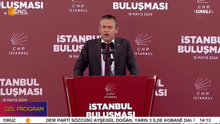 CHP’nin Büyük Eğitim Mitingi