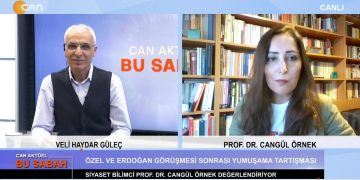 Veli Haydar Güleç’in sunumuyla Can Aktüel Bu Sabah programının konuğu Siyaset Bilimci Prof. Dr. Cangül Örnek
