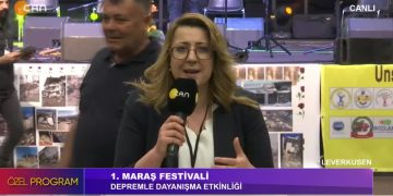 1. Maraş Festivali, Depremle Dayanışma Etkinliği.