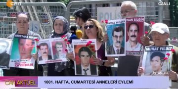 1001. Hafta Cumartesi Anneleri Eylemi.