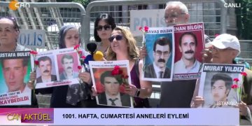 1001. Hafta Cumartesi Anneleri Eylemi.