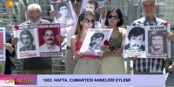 1002. Hafta Cumartesi Anneleri Eylemi.