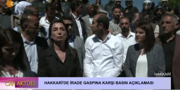 Hakkari’deki İrade Gaspına Karşı Eylemler Sürüyor.