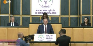 DEM Parti Eşbaşkanı Tuncer Bakırhan Konuşuyor.