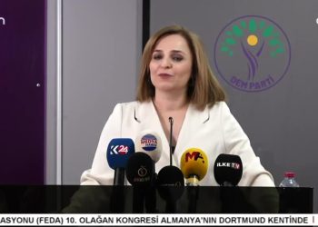 – DEM Parti Sözcüsü Ayşegül Doğan Gündemdeki Gelişmeleri Parti Genel Merkezi’nde Değerlendiriyor