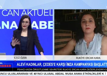 Alevi Kadınlar ÇEDES’e Karşı İmza Kampanyası Başlattı – FEDA’dan Yangın Bölgesi’ne Yardım Çağrısı – Kürt Kadın Siyesetçiler Yangın Bölgesinde – Döne Kaya Adalet Nöbetinin 8. Haftasında – Ezgi Özer ile Can Aktüel Ana Haber.