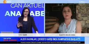 Alevi Kadınlar ÇEDES’e Karşı İmza Kampanyası Başlattı – FEDA’dan Yangın Bölgesi’ne Yardım Çağrısı – Kürt Kadın Siyesetçiler Yangın Bölgesinde – Döne Kaya Adalet Nöbetinin 8. Haftasında – Ezgi Özer ile Can Aktüel Ana Haber.