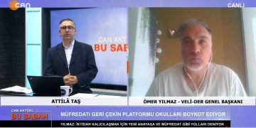 Attilâ Taş’ın sunumuyla Can Aktüel Bu Sabah programının konuğu Veli-Der Genel Başkanı Ömer Yılmaz 2. Bölüm
