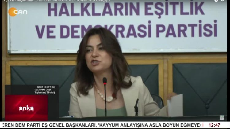 DEM Parti Grup Başkanvekili Tuncer Bakırhan Konuşuyor.