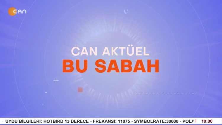 Attilâ Taş’ın sunumuyla Can Aktüel Bu Sabah programının konuğu Dem Parti Hukuk ve İnsan Hakları Komisyonu Eş Sözcüsü Sevda Çelik Özbingöl.