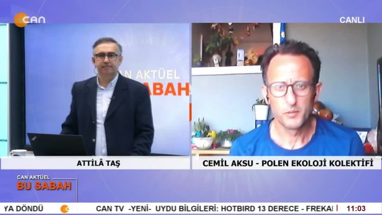 Attilâ Taş’ın sunumuyla Can Aktüel Bu Sabah programının konuğu Polen Ekoloji Hareketi’nden Cemil Aksu 2. Bölüm