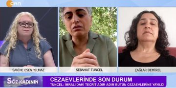 Cezaevlerinde Son Durum – Kürt Sorununda Demokratik Çözüm – Sakine Esen Yılmaz’ın Hazırlayıp Sunduğu Söz Kadının Programının Konukları 25. – 26. Dönem HDP Diyarbakır Milletvekili Çağla Demirel Ve 23. – 24. Dönem Milletvekili Sebahat Tuncel