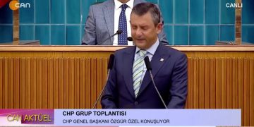 CHP Grup Toplantısı. CHP Genel Başkanı Özgür Özel Konuşuyor.