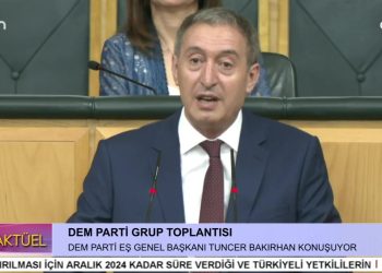 DEM Parti Eşbaşkanı Tuncer Bakırhan Konuşuyor.