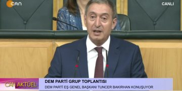 DEM Parti Eşbaşkanı Tuncer Bakırhan Konuşuyor.