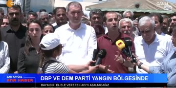 Diyarbakır ve Mardinde Yangın Felaketi, – DBP ve DEM Parti Yangın Bölgesinde, – Ezgi Özer ile Can Aktüel Ana Haber.