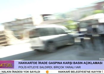 Hakkari’deki İrade Gaspına Karşı Eylemler Sürüyor.
