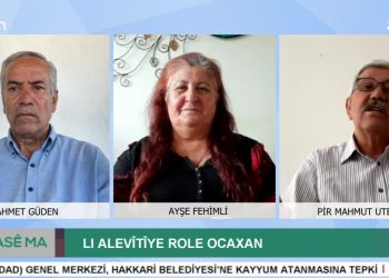 – LI ALEVÎTÎYE ROLE OCAXAN
– Ahmet Güden’in Sunduğu HASÊ MA Programının Konukları Aktîvîsta Jın Ayşe Fehimli Ve Ocaxa Axuçan Pir Mahmut Utebay