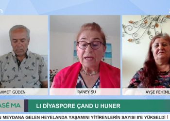 LI DÎYASPORE ÇAND U HUNER – Ahmet Güden’in Hazırlayıp Sunduğu HASÊ MA Programının Konuğu: Ayşe Fehimli Ve Raney Su
