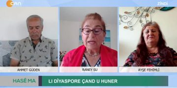 LI DÎYASPORE ÇAND U HUNER – Ahmet Güden’in Hazırlayıp Sunduğu HASÊ MA Programının Konuğu: Ayşe Fehimli Ve Raney Su