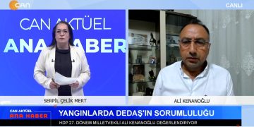 Sivas Katliamı’nın 31. Yıl Dönümü’nde Yapılacak Anma Etkinliği İçin Katılım Çağrısı – Yangının Adresi ‘DEDAŞ’ – Kayyuma Tepkiler Devam Ediyor – Serpil Çelik Mert İle Can Aktüel Ana Haber Bugünkü Konuğumuz HDP 27. Dönem Milletvekili Ali Kenanoğlu