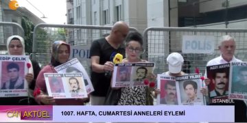 1007. Hafta Cumartesi Anneleri Eylemi.