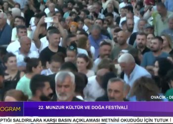 22. Munzur Festivali 3. Gününde Ovacık’ta Devam Ediyor