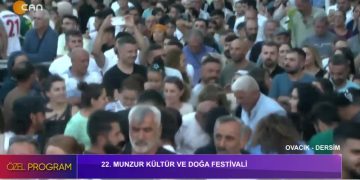22. Munzur Festivali 3. Gününde Ovacık’ta Devam Ediyor
